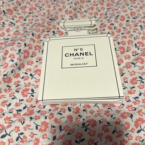 Authentic Chanel wishlist booklet